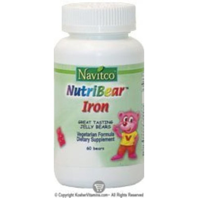 Navitco. NutriBear Iron 5 mg Jellies - 60 Bears