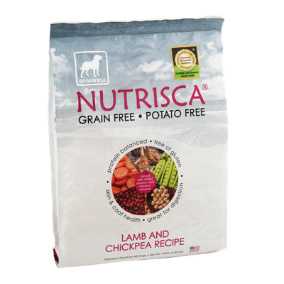 Nutrisca Premium Dog Food Lamb and Chickpea Recipe