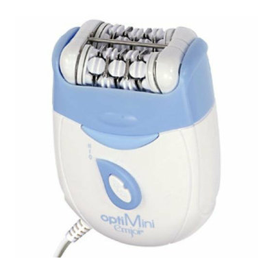 Emjoi Ap96 Optmini Blue Epilator Corded Portabl 30Tweezer Act