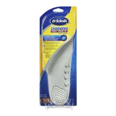 Dr. Scholl's Diabetes Foot Health Insoles, Women's Sizes 6-10 1 pair