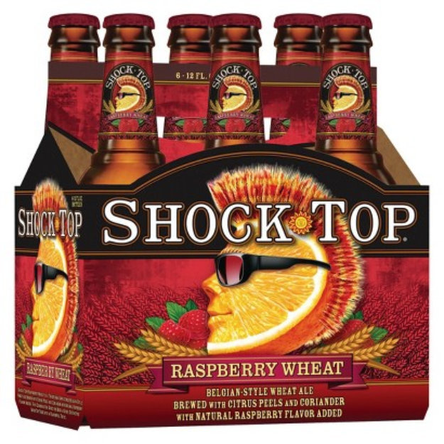 Shock Top Raspberry Wheat Ale Beer Bottles 12 oz, 6 pk Reviews 2019