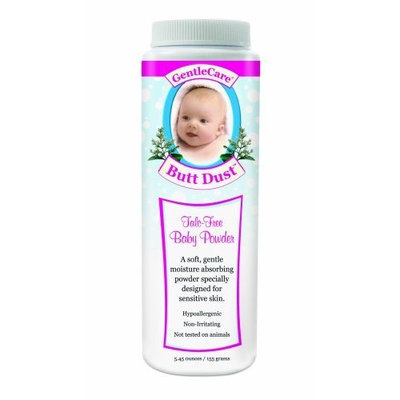 Gentle Care Butt Dust, 5.45-Ounce Bottle (Pack of 6)
