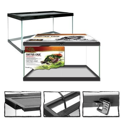 R-zilla CRITTER CAGE R Ziller 15 gal BLACK 24x12x12inH