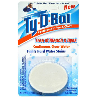 Ty-d-bol 1.7 oz. Toilet Bowl Cleaner Tablet Free and Clear
