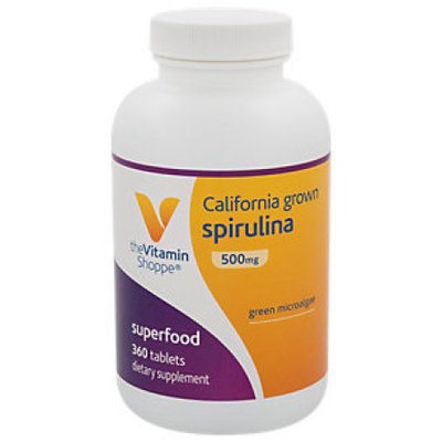 Vitamin Shoppe Spirulina California Grown