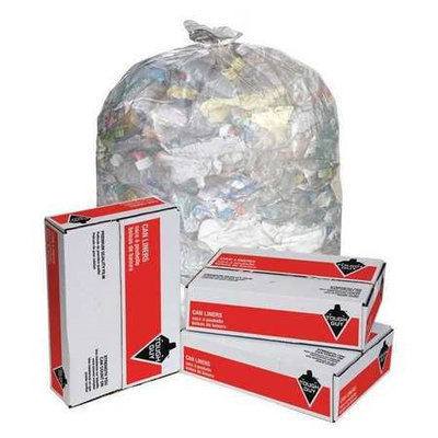 TOUGH GUY 4YPC9 Trash Bags,65 gal,2.0 mil, PK50