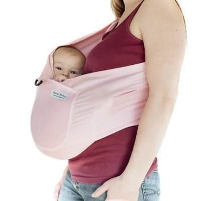 Karma Baby Organic Cotton Twill Baby Sling - Pink M