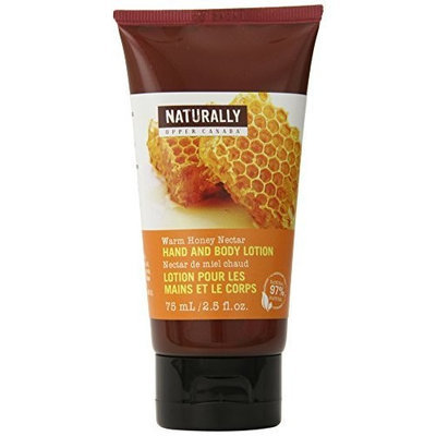 Upper Canada Naturally Hand and Body Lotion, Warm Honey Nectar, 2.5-Fluid Ounce (Pack of 5)