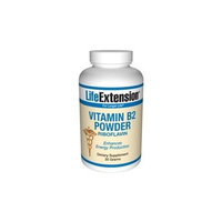 Life Extension, VITAMIN B2 30 GRAMS POWDER