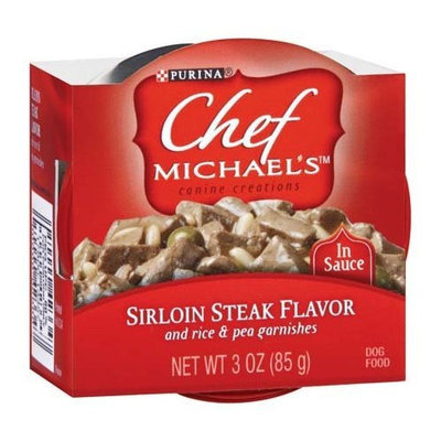 Purina Chef Michael's Canine Creations Dog Food - Sirloin Steak Flavor, 12 Pack