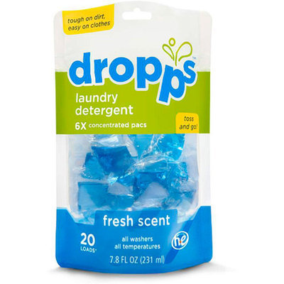 Dropps Sensitive Skin Laundry Detergent Pods, Fresh Scent