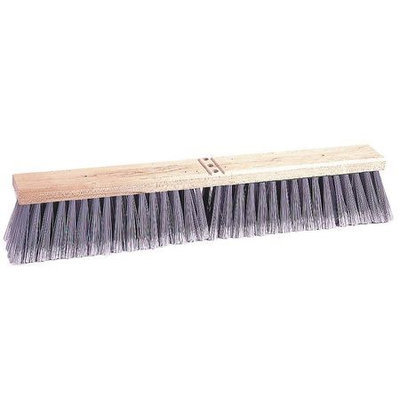 TOUGH GUY 4KNC2 Push Broom, Polypropylene,24 In.