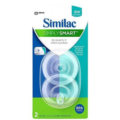 Similac® SimplySmart™ Level 3 Silicone Nipple
