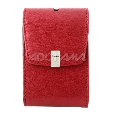 Canon Deluxe PSC-1050 Camera Case - Leather - Red