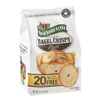 New York Style Original Bagel Crisps Plain