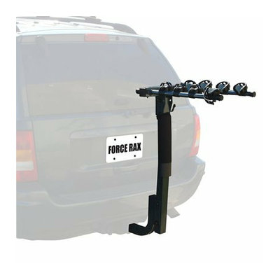 Cycle Force Force Rax Deluxe 4 Bike Hitch Mount Rack - Black