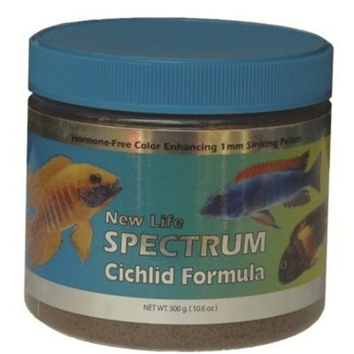 SPECTRUM CICHLID FORMULA SINKING 80GM Spectrum Cichlid Formula 1mm Sinking 80gm