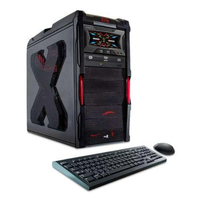 CybertronPC Striker II Gaming PC - AMD Eight-Core FX-8350 4.00GHz, 16GB DDR3, 1TB HDD, 120GB SSD, 2x 2GB NVIDIA GeForce