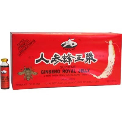 Tai Chi - Supreme Ginseng Royal Jelly Oral Liquid Supreme 2000 mg, 30 x 10 Ml