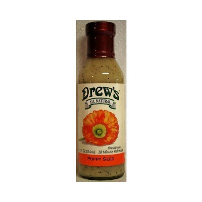 Drews All Natural Drew's All Natural Poppy Seed Dressing ( 12X12 Oz)