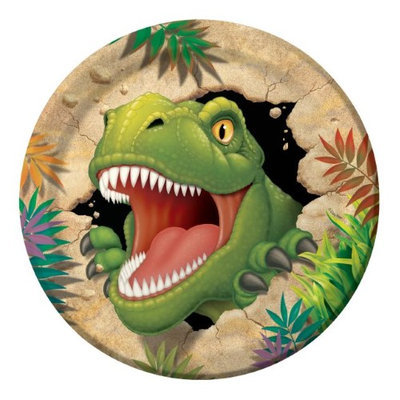 Dinosaur Adventure Dinner Plates (8-pack)