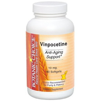 Botanic Choice Vinpocetine Soft Gels, 10 Mg, 90 Count