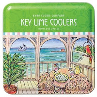 Byrd Cookie Company, Key Lime Coolers, 6-Ounce Traditional Tins (Pack of 2)