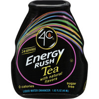 4C Energy Rush Tea Liquid Drink Enhancer
