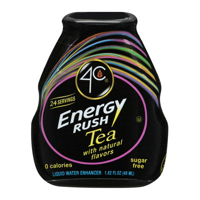 4C Energy Rush Tea Liquid Drink Enhancer