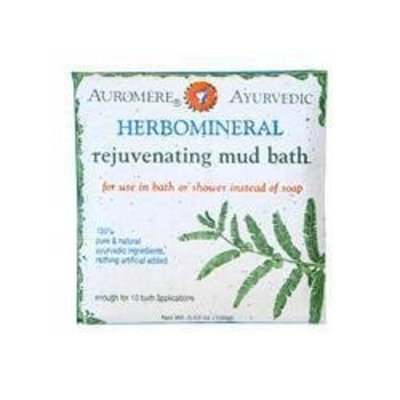 Ayurvedic Herbomineral Mudbath Powder Auromere Ayurvedic Products 16 oz Powder