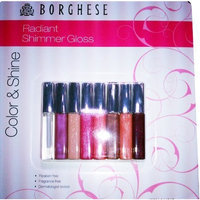 Borghese Radiant Shimmer Lip Gloss Color & Shine 8 PC collection