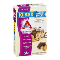 Atkins Endulge Value Pack Caramel Nut Chew Bar - 10 CT