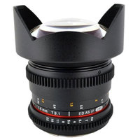 Rokinon 14mm T3.1 Cine Lens for Canon EF-Mount + Lens Band (Black) Accessory Kit