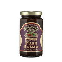 Kozlowski Farms Butter with No Sugar Added, Plum, 10.0-Ounce (Pack of 6)