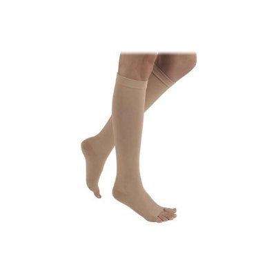 Sigvaris Natural Rubber 504CM4O77 40-50mm. Hg Full Long M4 Calf Beige
