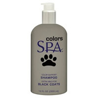 TropiClean Spa Dog and Cat Color Shampoo for Black Coats, 12-Ounce