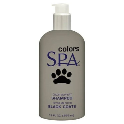 TropiClean Spa Dog and Cat Color Shampoo for Black Coats, 12-Ounce