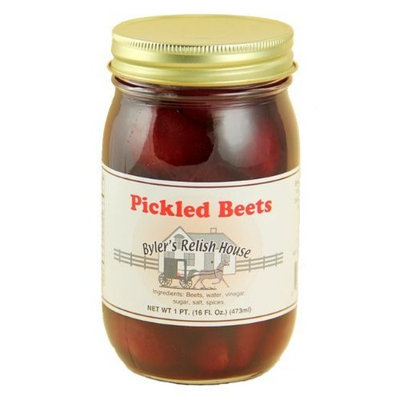 Byler's Relish House Homemade Amish Country Pickled Beets 16 oz.