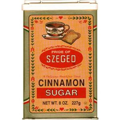 Szeged Cinnamon/Sugar, 8-Ounce Tins (Pack of 6)