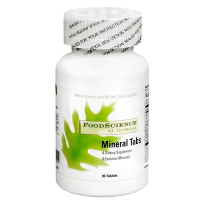FoodScience of Vermont Mineral Tablets Dietary Supplement