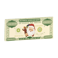 Russell Stover Santa Money Solid Milk Chocolate