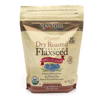 Spectrum Essentials Organic Dry Roasted Premium Flaxseed