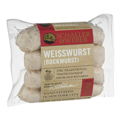 Schaller & Weber Weisswurst Bockwurst