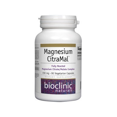 Bioclinic Naturals - Magnesium CitraMal 150 mg. - 90 Vegetarian Capsules