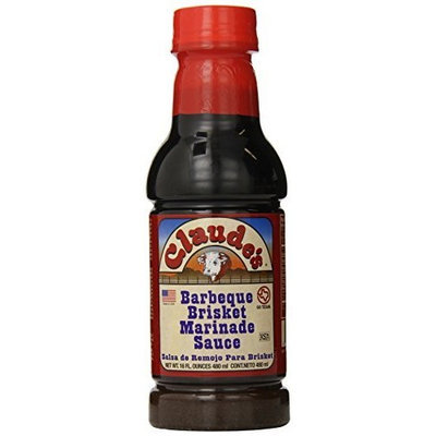 Claude's BBQ Brisket Marinade Sauce, 16-Ounce (Pack of 6)
