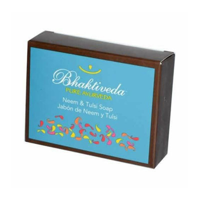 Bhaktiveda Neem and Tulsi Soap 3.35 oz