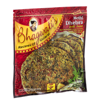 Deep Bhahwati's Methi Dhebra Millet Bread With Fenugreek Leaves - 5 CT