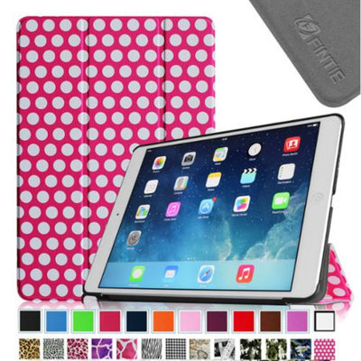 Fintie Smart Shell Leather Case Cover for Apple iPad Air (iPad 5 5th Generation), Polka Dot