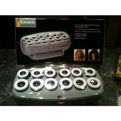 BaBylissPRO Babyliss Pro Ceramic Hair Setter Instant Heat 12 Rollers