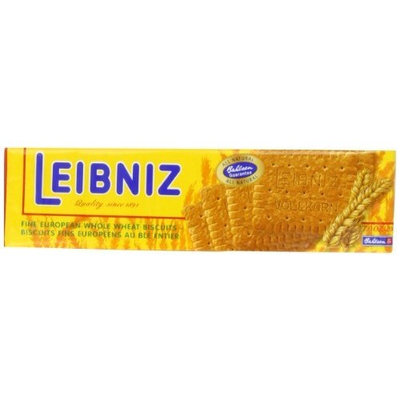 Bahlsen Leibniz Whole Wheat Butter Biscuits, 7-Ounce Boxes (Pack of 18)